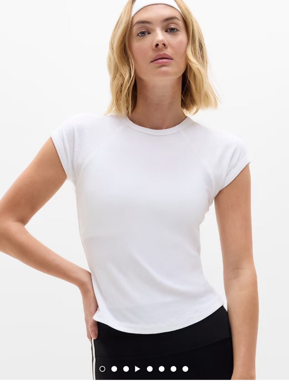 Athleta Perfect Rib Tee - Picture 2 of 6
